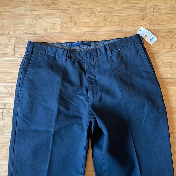 INCOTEX NWT Italy Slim Fit 100% Cotton Trousers Chino Pants size 52 - Picture 3 of 17